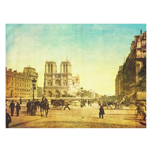  Notre Dame Tafelkleed (Voorkant (Horizontaal))