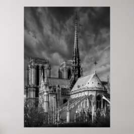 Notre-Dame uit Parijs Poster