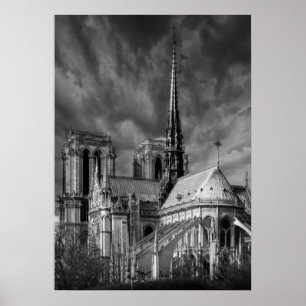 Notre-Dame uit Parijs Poster