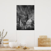 Notre-Dame uit Parijs Poster (Keuken)