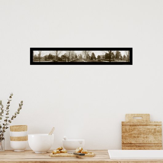 Notre Dame University Foto 1914 Poster (Keuken)