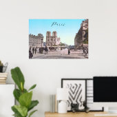 Notre-Dame van Parijs (1890) Poster (Thuiskantoor)