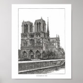 Notre Dame van Parijs Poster (Voorkant)