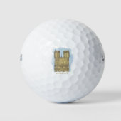 Notre-dame-waterverf_02 Golfballen (Voorkant)