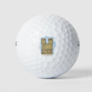 Notre-dame-waterverf_02 Golfballen