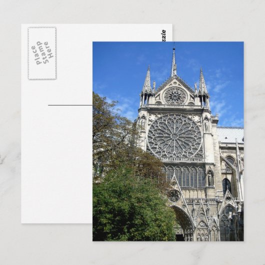 NotreDame Briefkaart (Voorkant / Achterkant)