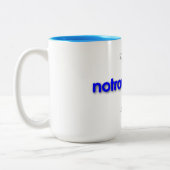 notroubleday! Two-Tone coffee mug Tweekleurige Koffiemok (Links)
