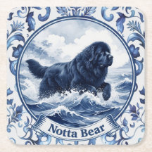 Notta Bear Delft Blue Newfoundlander