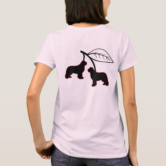 Notta Bear Newfoundland Kersen T-shirt (Achterkant)