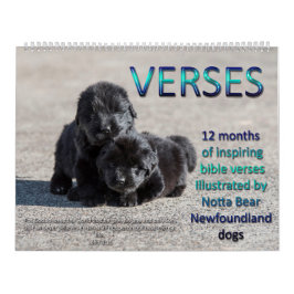 Notta Bear Newfoundlanders Verzen Kalender