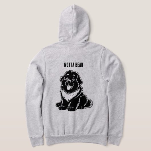 Notta Bear-trui Hoodie (Laag Achter)
