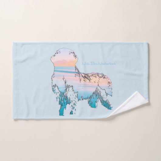Notta Bear Zeegezicht Handdoek (Handdoek)