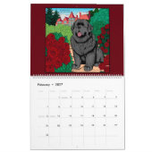 Notta Bears StaatsHond van Oregon: de Newfoundland Kalender (Feb 2027)