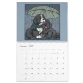 Notta Bears StaatsHond van Oregon: de Newfoundland Kalender (Jan 2027)