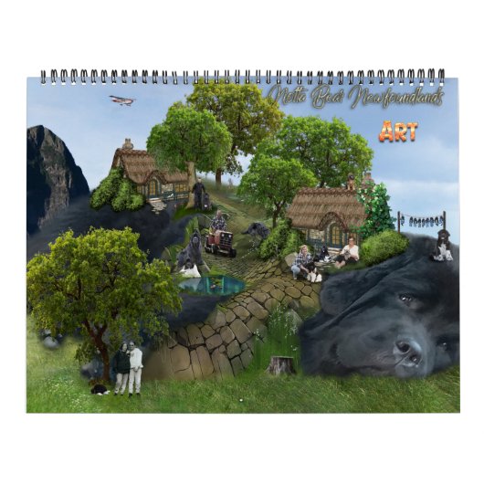 Notta Beer Digitale Kunstkalender Kalender (Hoes)