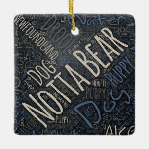 Notta Beer keramisch siermiddel Ornament