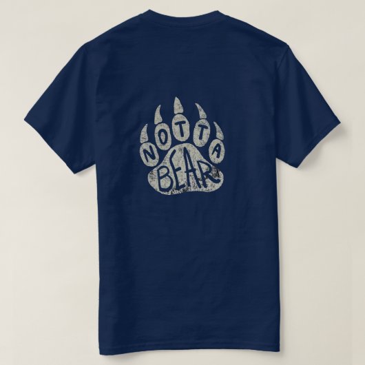 Notta Beer Paw Logo T-shirt (Design achterkant)
