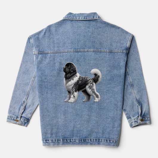 Notta'Nother Tatoeage Denim Jacket (Achterkant)
