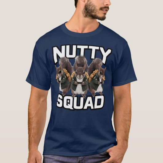 Nottege Bende, Eekhoorn Snack Bende T-shirt (Voorkant)