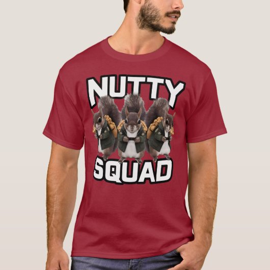 Nottege Bende, Eekhoorn Snack Bende T-shirt (Voorkant)