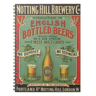 Notting Hill Brewery Co. Notitieboek