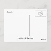 Notting Hill Carnival Briefkaart (Achterkant)