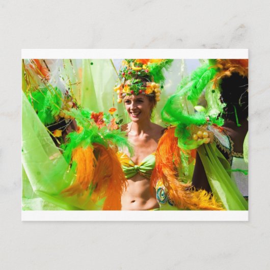 Notting Hill Carnival Briefkaart (Voorkant)