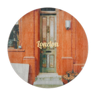 Notting Hill deurkruk, Londen, UK Flesopener Snijplank