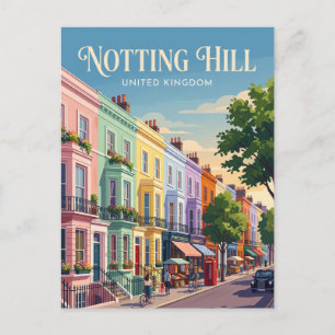 Notting Hill Londen Verenigd Koninkrijk Briefkaart