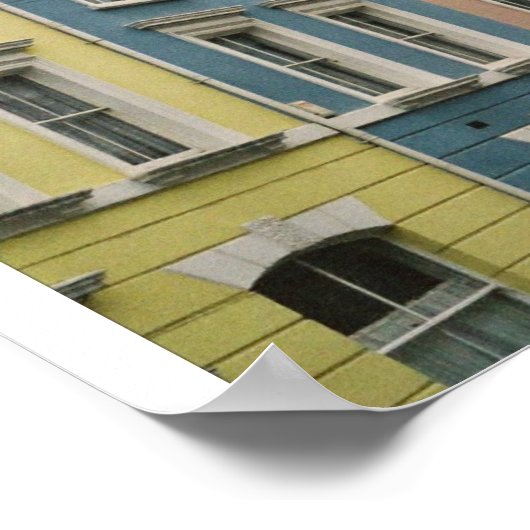 Notting Hill London Poster (Hoek)