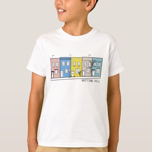 Notting Hill London T-Shirt (Voorkant)