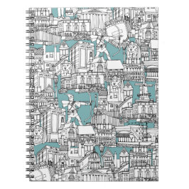 NOTTINGHAM BLUE NOTITIEBOEK