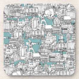 NOTTINGHAM BLUE ONDERZETTER