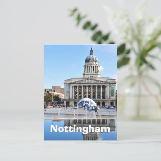 Nottingham Briefkaart (Staand voorkant)