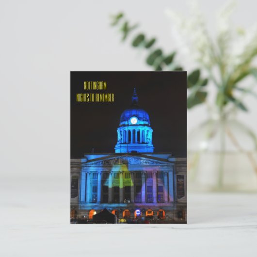 Nottingham Briefkaart (Staand voorkant)