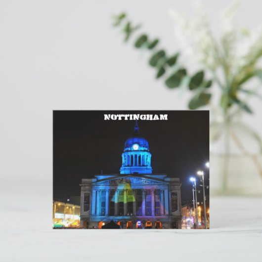 Nottingham Briefkaart (Staand voorkant)