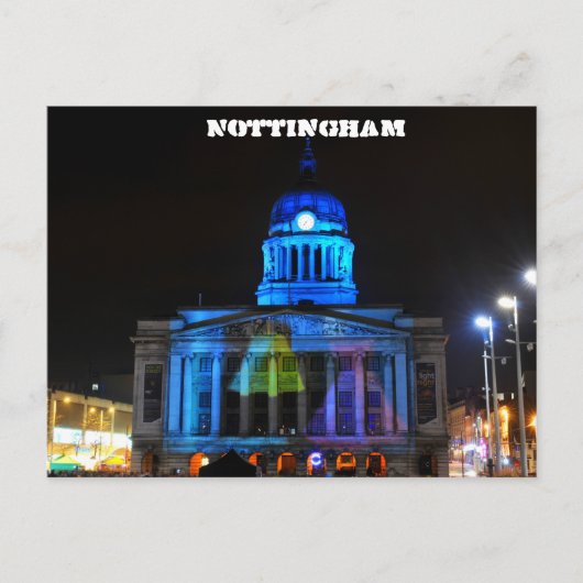 Nottingham Briefkaart (Voorkant)