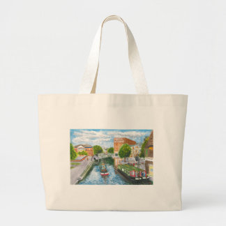 Nottingham Canal van Carrington Street Grote Tote Bag