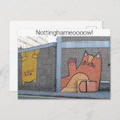 Nottingham Cats Briefkaart (Voorkant / Achterkant)