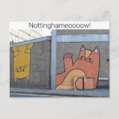 Nottingham Cats Briefkaart (Voorkant)
