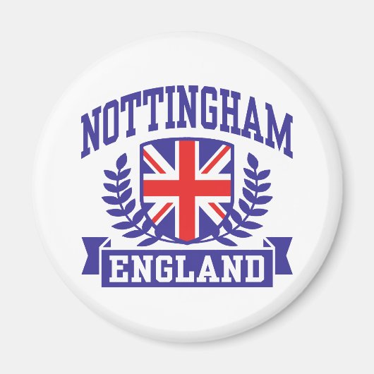 Nottingham England Magneet (Voorkant)