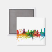 Nottingham England Skyline Magneet (Voorkant / Achterkant)