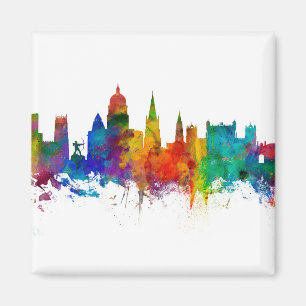 Nottingham England Skyline Magneet