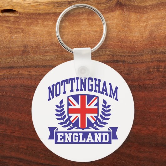 Nottingham England Sleutelhanger (Voorkant)