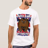 Nottingham England T Shirt British Bulldog (Voorkant)
