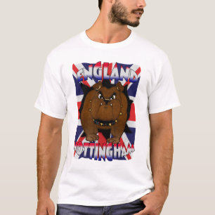 Nottingham England T Shirt British Bulldog