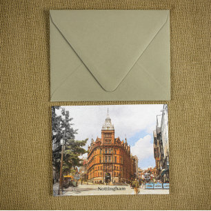 Nottingham England UK Briefkaart