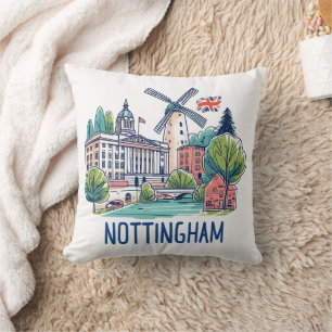 Nottingham England UK Kussen