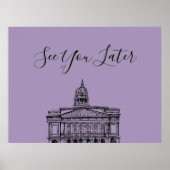 Nottingham Floral Tone Sketch Poster (Voorkant)