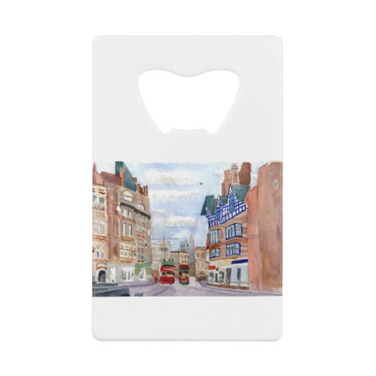 Nottingham King St. 1920 Creditkaart Flessenopener (Voorkant)